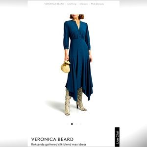 Veronica Beard Roksanda Dress- dark blue